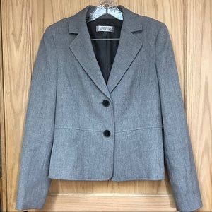 KASPER Gray Blazer